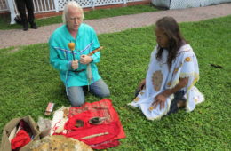 Medicine Man Dr. Anthony James of NAIC, Medicine Man Uhati Taino