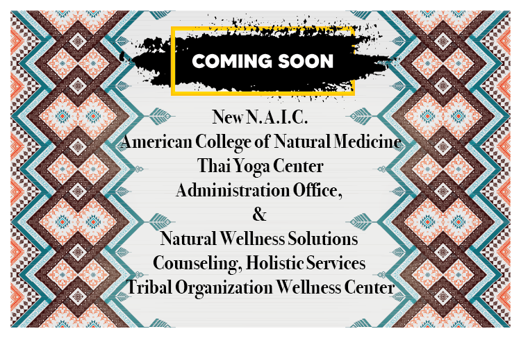 NAIC, new NAIC, ACNM & Thai Yoga Center Administration offices.